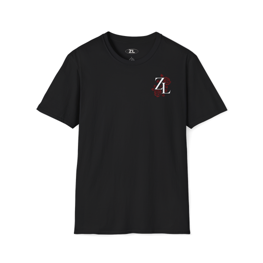 Camiseta Oversize ZL Roses Edition – Negra Premium