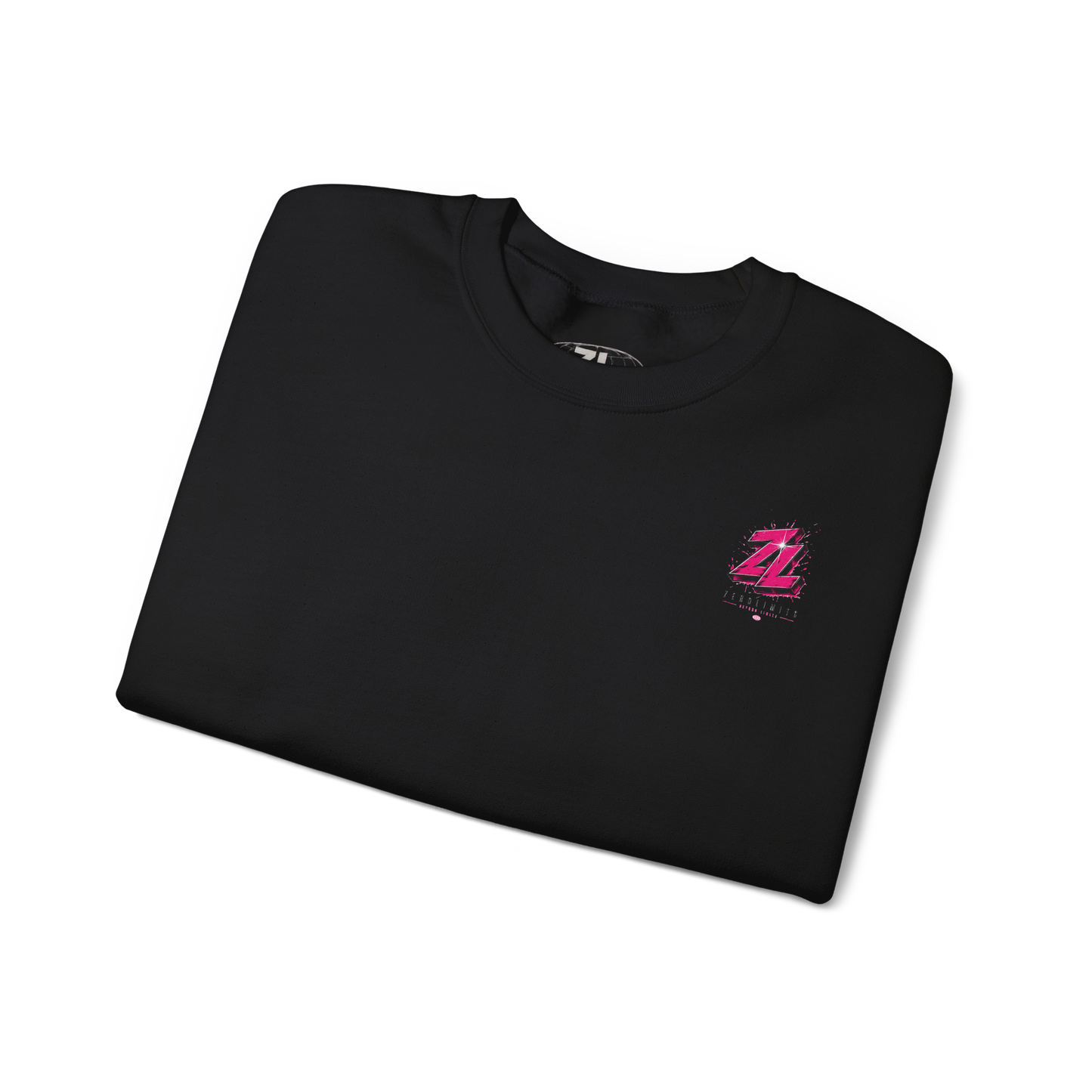 Sudadera Oversize ZEROLIMITS “Neon Faith” – Edición Pink ZL