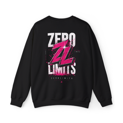 Sudadera Oversize ZEROLIMITS “Neon Faith” – Edición Pink ZL