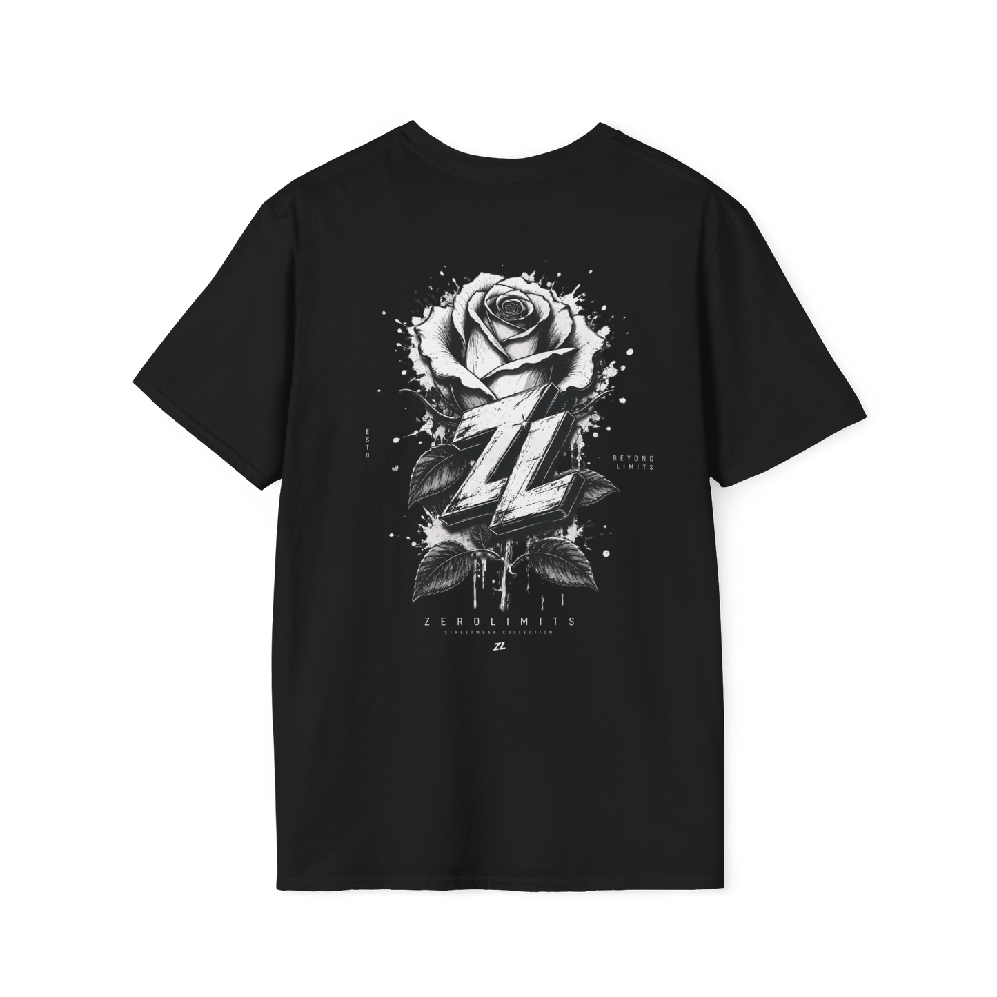 Camiseta Oversize ZEROLIMITS “Rose ZL” Black Edition