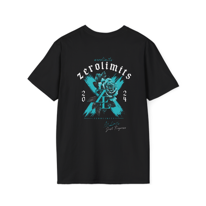Camiseta Oversize “No Limits” Negra – Streetwear Premium ZEROLIMITS