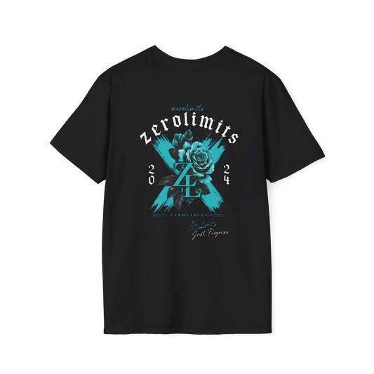 Camiseta Oversize “No Limits” Negra – Streetwear Premium ZEROLIMITS