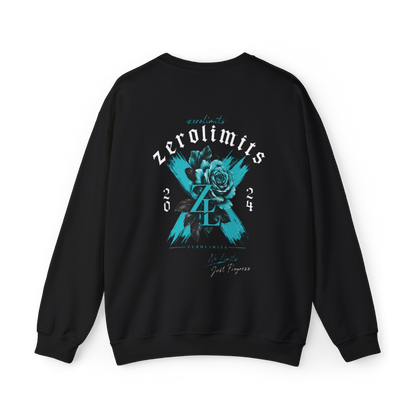 Sudadera Oversize “No Limits” Negra – Hoodie Streetwear Premium ZEROLIMITS