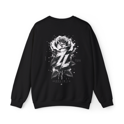 Sudadera Oversize ZEROLIMITS “Rose ZL” Black Hoodie