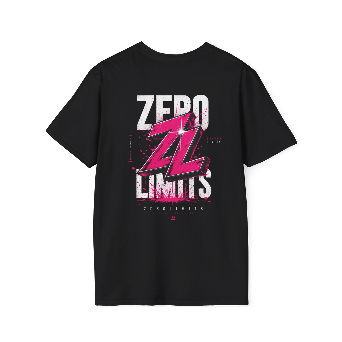 Camiseta Oversize ZEROLIMITS “Neon Faith” – Edición Pink ZL