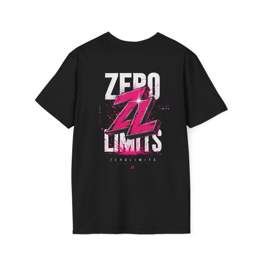 Camiseta Oversize ZEROLIMITS “Neon Faith” – Edición Pink ZL