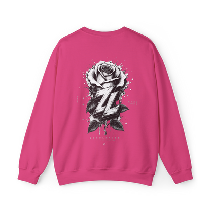 Sudadera Oversize ZEROLIMITS “Rose ZL” Black Hoodie