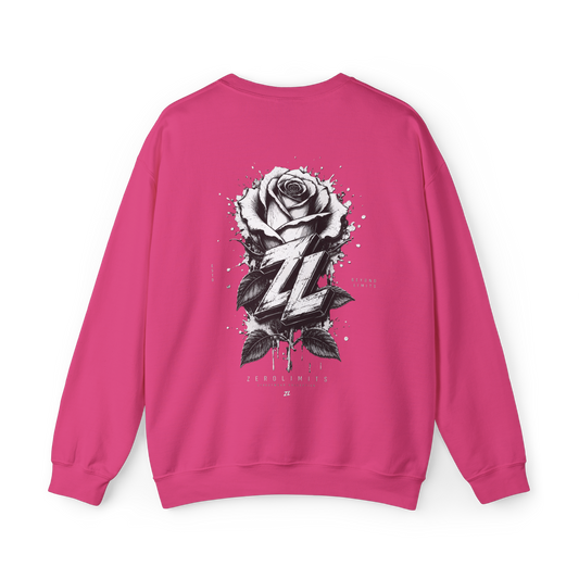 Sudadera Oversize ZEROLIMITS “Rose ZL” Black Hoodie