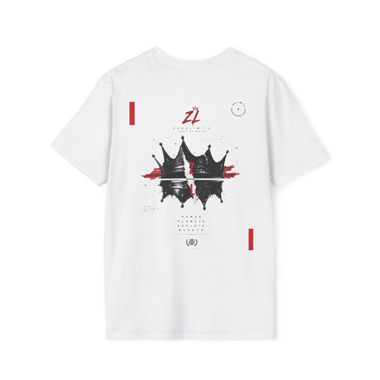 Camiseta Oversize Zerolimits Crown Reflection White – Edición Signature