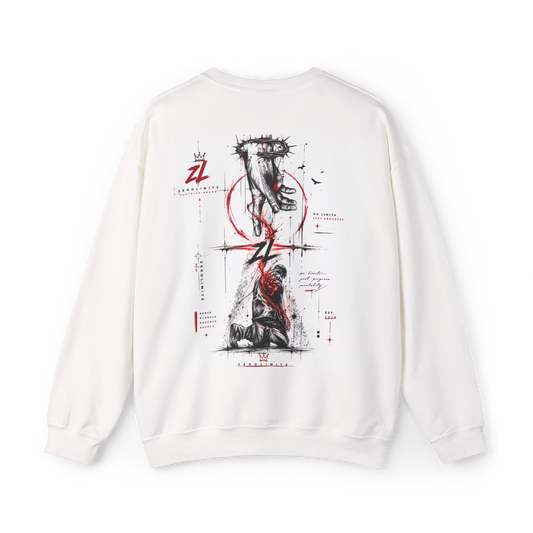 ZeroLimits™ Oversized Crewneck — No Limits Just Progress