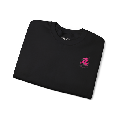 Sudadera Oversize ZEROLIMITS “Neon Faith” – Edición Pink ZL