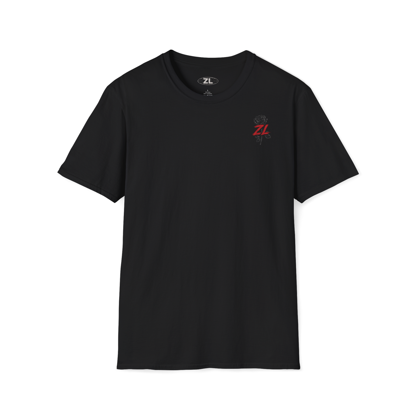 Camiseta Oversize “ZERO” Negra – Streetwear Premium con Diseño Rosa & Tipografía Vintage