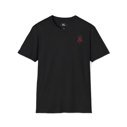 Camiseta Oversize “ZERO” Negra – Streetwear Premium con Diseño Rosa & Tipografía Vintage