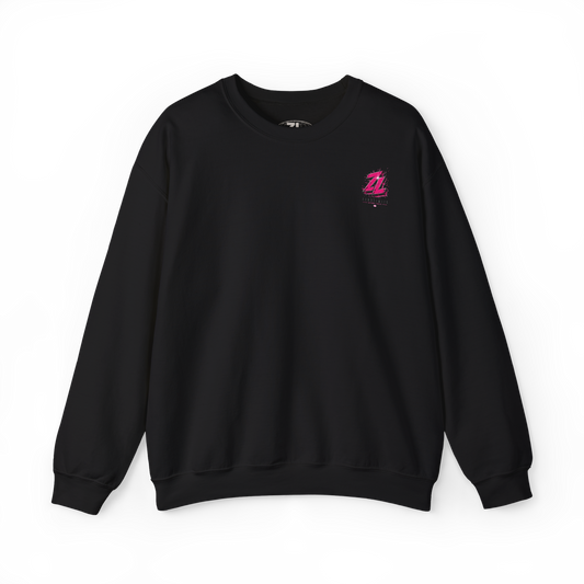 Sudadera Oversize ZEROLIMITS “Neon Faith” – Edición Pink ZL