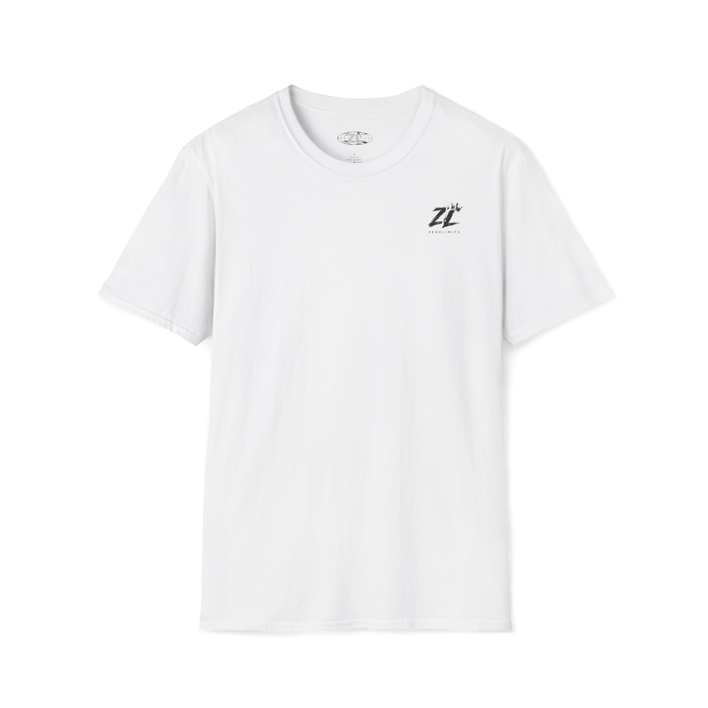 Camiseta Oversize Zerolimits Crown Reflection White – Edición Signature
